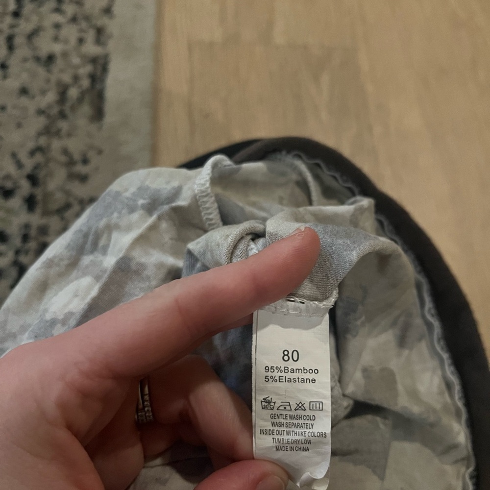Camouflage bamboo Pjs - Picture 3 of 4
